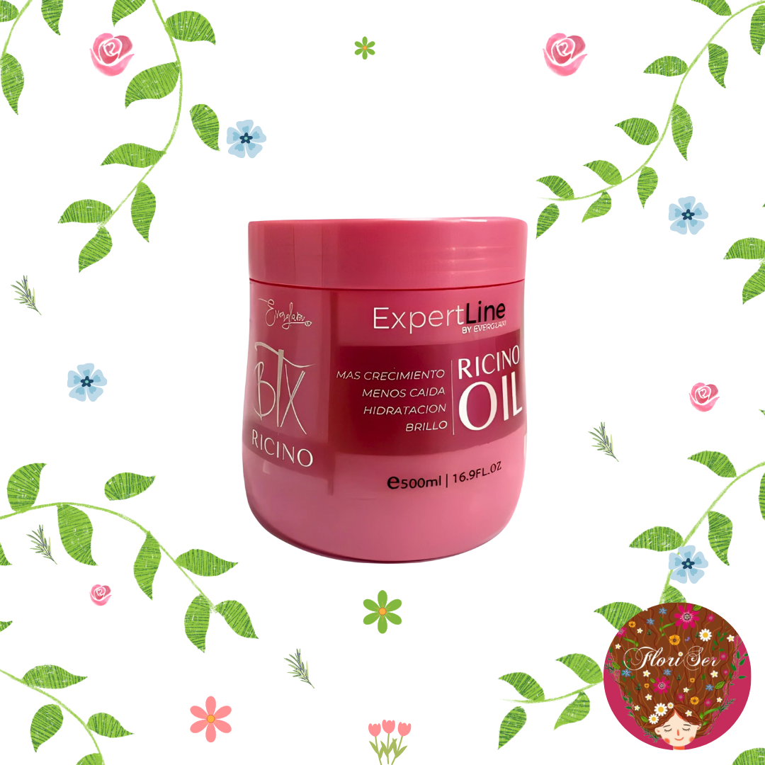 Botox - Mascarilla Pelo Ricino -Rosado